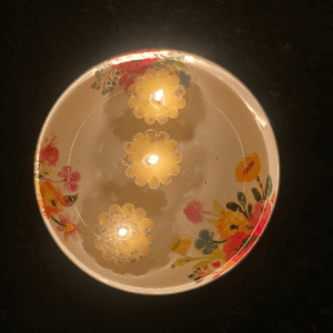 Summer Nights Floating Beeswax Candles with Essential Oils